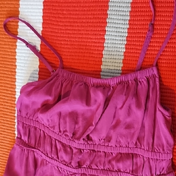 Time And Tru VGC Stylish Hot Pink Maxi Dress XS(0-2). - Picture 3 of 9